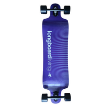 Load image into Gallery viewer, Double drop 38" Purple Complete